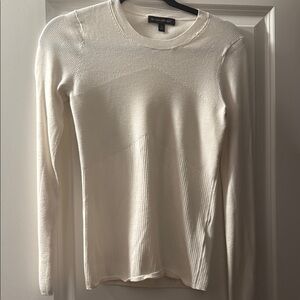 Women's White Sweater s small banana republic